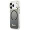Guess IML Gradient Script Metal MagSafe Case for iPhone 17 Pro - Black
