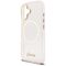 Guess IML Script Metal MagSafe Case for iPhone 17 - Pink