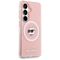 Karl Lagerfeld IML Repeated Choupette MagSafe Case for Samsung Galaxy S26 - Pink