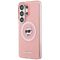 Karl Lagerfeld IML Repeated Choupette MagSafe Case for Samsung Galaxy S26 Ultra - Pink