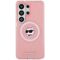 Karl Lagerfeld IML Repeated Choupette MagSafe Case for Samsung Galaxy S26 Ultra - Pink