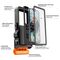 Tech-Protect IPX8 Pro Waterproof Phone Case - Orange and Black