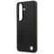 BMW Leather Hot Stamp MagSafe Case for Samsung Galaxy S26 - Black