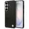 BMW Leather Hot Stamp MagSafe Case for Samsung Galaxy S26 Plus - Black