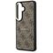 Etui Guess 4G Embossed Ring MagSafe na Samsung Galaxy S26 - brązowe