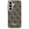 Etui Guess 4G Script MagSafe na Samsung Galaxy S26 - brązowe