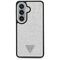 Etui Guess Fixed Glitter Triangle MagSafe na Samsung Galaxy S26 - srebrne