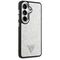 Etui Guess Fixed Glitter Triangle MagSafe na Samsung Galaxy S26 - srebrne