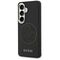 Etui Guess Perforated Logo MagSafe na Samsung Galaxy S26 - czarne