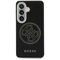 Etui Guess Perforated Logo MagSafe na Samsung Galaxy S26 - czarne