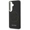 Etui Guess Perforated Logo MagSafe na Samsung Galaxy S26 - czarne