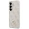 Guess 4G Rhinestone Round Logo MagSafe Case for Samsung Galaxy S26 - Pink