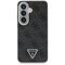 Guess 4G Triangle Logo MagSafe Case for Samsung Galaxy S26 - Black