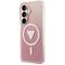 Guess IML Gradient Triangle MagSafe Case for Samsung Galaxy S26 - Pink