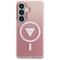 Guess IML Gradient Triangle MagSafe Case for Samsung Galaxy S26 - Pink