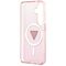 Guess IML Gradient Triangle MagSafe Case for Samsung Galaxy S26 - Pink