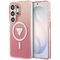 Guess IML Gradient Triangle MagSafe Case for Samsung Galaxy S26 Ultra - Pink