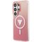 Guess IML Gradient Triangle MagSafe Case for Samsung Galaxy S26 Ultra - Pink