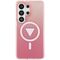 Guess IML Gradient Triangle MagSafe Case for Samsung Galaxy S26 Ultra - Pink