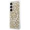 Guess IML Leopard Print Triangle MagSafe Case for Samsung Galaxy S26 - Brown