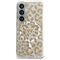 Guess IML Leopard Print Triangle MagSafe Case for Samsung Galaxy S26 - Brown