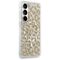 Guess IML Leopard Print Triangle MagSafe Case for Samsung Galaxy S26 - Brown