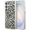 Guess IML Leopard Print Triangle MagSafe Case for Samsung Galaxy S26 Ultra - Black