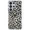 Guess IML Leopard Print Triangle MagSafe Case for Samsung Galaxy S26 Ultra - Black