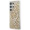 Guess IML Leopard Print Triangle MagSafe Case for Samsung Galaxy S26 Ultra - Brown