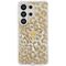 Guess IML Leopard Print Triangle MagSafe Case for Samsung Galaxy S26 Ultra - Brown
