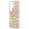 Guess IML Leopard Print Triangle MagSafe Case for Samsung Galaxy S26 Ultra - Brown