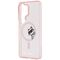 Karl Lagerfeld IML Peekaboo Choupette MagSafe Case for Samsung Galaxy S26 Ultra - Pink