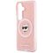 Karl Lagerfeld IML Repeated Choupette MagSafe Case for Samsung Galaxy S26 Plus - Pink