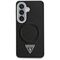 Guess Embossed Ring Triangle Logo MagSafe case for Samsung Galaxy S26 - black