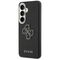 Guess Grained Big 4G Metal Logo case for Samsung Galaxy S26+ - black