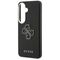 Guess Grained Big 4G Metal Logo case for Samsung Galaxy S26+ - black