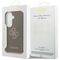 Guess Grained Big 4G Metal Logo Case for Samsung Galaxy S26 - Brown