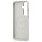 Guess Rhinestone Round Logo MagSafe Case for Samsung Galaxy S26 - Beige