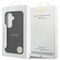 Guess Saffiano Peony Embossed Ring MagSafe case for Samsung Galaxy S26 - black