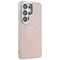 Karl Lagerfeld Embossed Ring RSG Logo MagSafe Case for Samsung Galaxy S26 Ultra - Pink