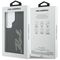 Karl Lagerfeld Grained Signature Metal Resin Logo Case for Samsung Galaxy S26 Ultra - Black