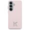 Karl Lagerfeld K Metal Logo MagSafe Case for Samsung Galaxy S26 - Pink