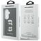 Karl Lagerfeld Saffiano Double Heads Metal Case for Samsung Galaxy S26 - Black
