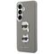 Karl Lagerfeld Saffiano Double Heads Metal case for Samsung Galaxy S26 - silver