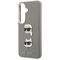 Karl Lagerfeld Saffiano Double Heads Metal case for Samsung Galaxy S26 - silver