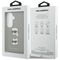 Karl Lagerfeld Saffiano Double Heads Metal case for Samsung Galaxy S26 - silver