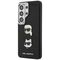 Karl Lagerfeld Saffiano Double Heads Metal Case for Samsung Galaxy S26 Ultra - Black