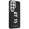 Karl Lagerfeld Saffiano Double Heads Metal Case for Samsung Galaxy S26 Ultra - Black
