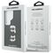 Karl Lagerfeld Saffiano Double Heads Metal Case for Samsung Galaxy S26 Ultra - Black