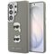 Karl Lagerfeld Saffiano Double Heads Metal case for Samsung Galaxy S26 Ultra - silver